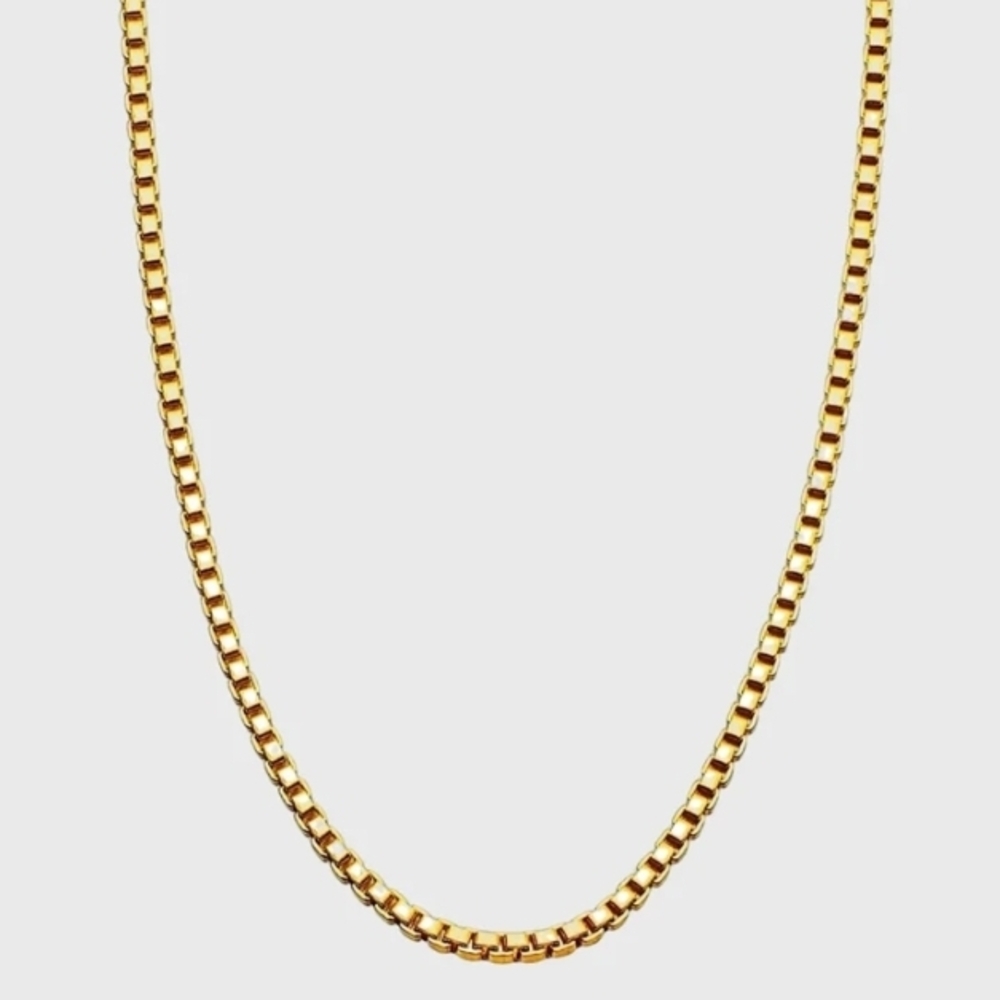 Henery Stacking Chain 24kt Gold-Plated
